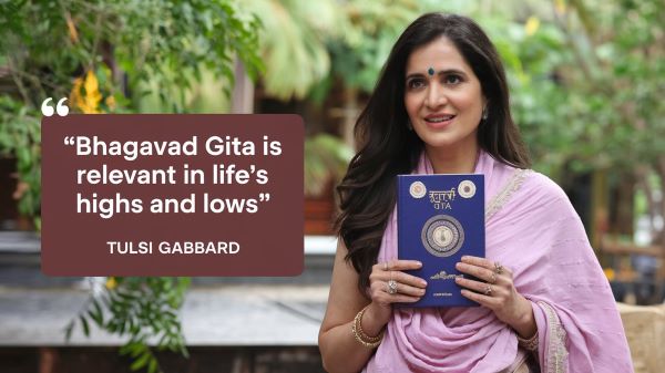 Gabbard | Khabrain Hindustan | Tulsi | Bhagavad Gita | Lord Krishna’s teachings |
