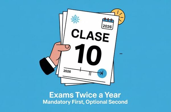 CBSE Class 10 Exams to Be Held Twice a Year Starting 2026: First Attempt Mandatory, Second Optional CBSE | CBSE Class | 10 Exams to Be Held | Twice a Year Starting 2026 | First Attempt Mandatory | Second Optional | CBSE Class 10 Exam New Rule 2026 |