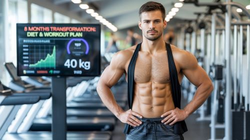 Kg | Man | Loses | 40 Kg | and Builds | Abs in 8 Months | Here’s His | Exact Diet | Workout, and | Weight Loss Plan |