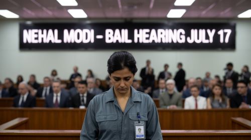 Nehal Modi | Arrested | in | the | US | Over | ₹13,000 | Crore | PNB | Scam: | Bail | Hearing | on | July | 17 |